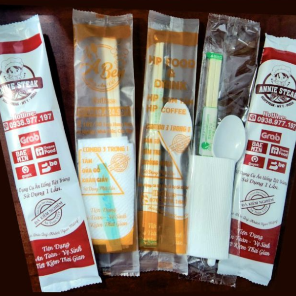 Combo Muỗng Đũa Dùng Một Lần